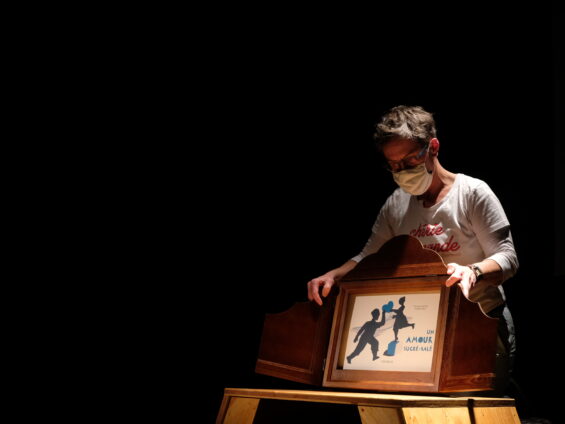 Spectacle d'ombres chinoises