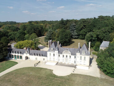 Le parc et le château de la Gournerie