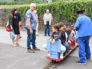 Le petit train pour les enfants au centre socioculturel Espace 126 en 2022. (archives)