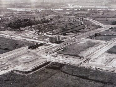 Détail de la place Mendès-France dans les années 60