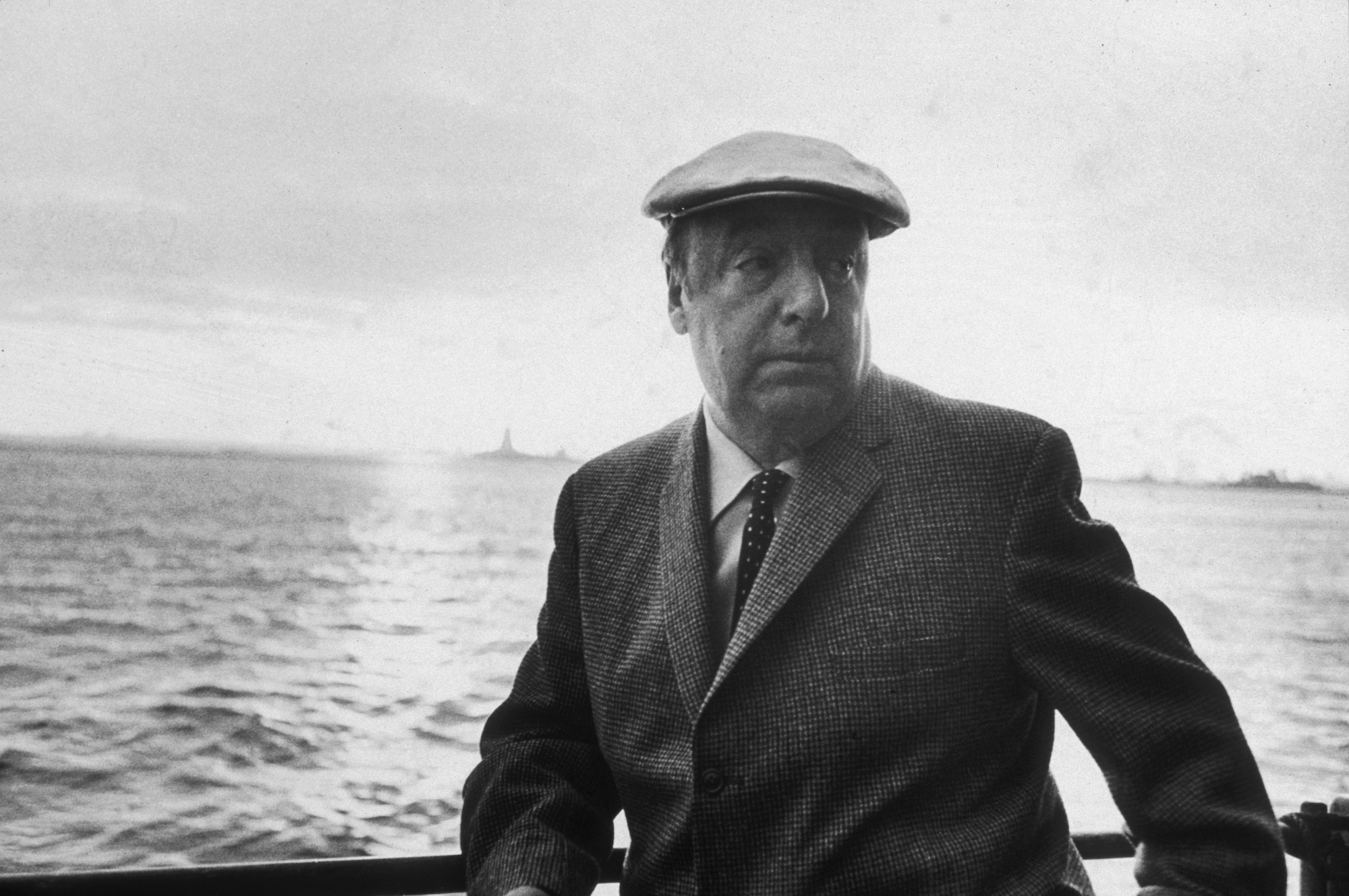 Portrait du poète chilien Pablo Neruda