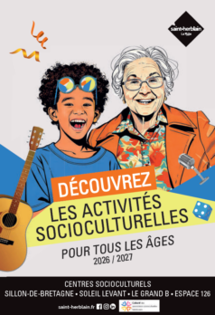 Sport, loisirs, culture, accompagnement social dans les 4 centres socioculturels herblinois