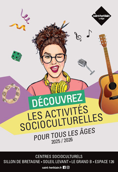 Sport, loisirs, culture, accompagnement social dans les 4 centres socioculturels herblinois